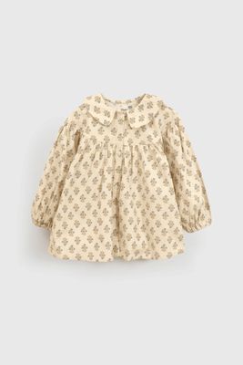 Imagen 2 del producto Conjunto Vestido Cotele y Pata Flores