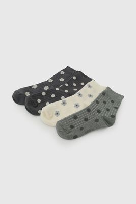 Imagen 2 del producto Calcetin 3/4 Niña Gris 7339 Colloky