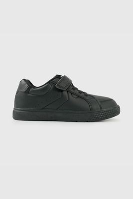 Imagen 2 del producto Zapatilla Escolar Unisex Negra con Velcro