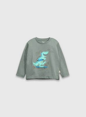 Polera Niño Verde 55291 Colloky