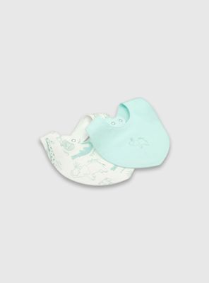 Imagen 2 del producto Pack de 2 Baberos Azul de Bebé