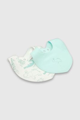 Imagen 1 del producto Pack de 2 Baberos Azul de Bebé