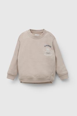 Polerón Beige Summer Adventures De Niño PLPO4576V26