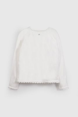 Imagen 2 del producto Chaleco Blanco Básico De Niña CHLA0609V26