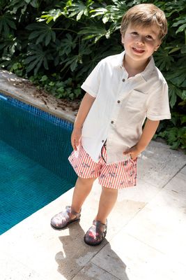 Imagen 2 del producto Traje De Baño Niño Fucsia 58250 Colloky