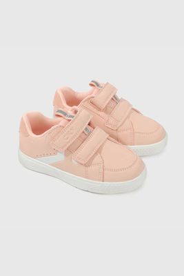 Zapatilla Rosada con Velcro Niña