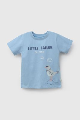 Polera Celeste Little Sailor De Niño P1JE0740V26
