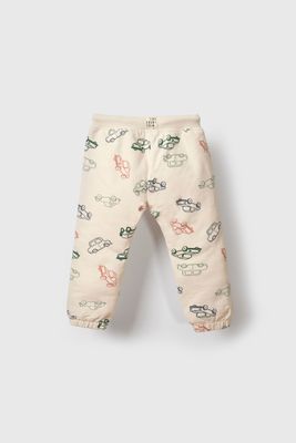 Imagen 2 del producto Buzo blanco con estampado de autos para niños