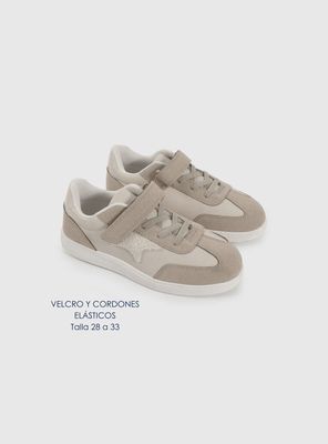 Zapatilla Unisex Beige Colloky