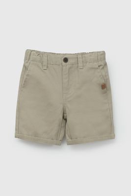 Bermuda Beige Gabardina De Niño BDGB0976V26