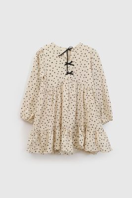 Imagen 2 del producto Vestido Niña Beige 7674 Colloky