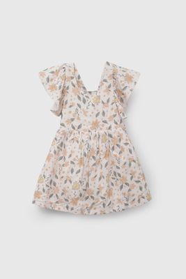 Vestido Multicolor Flores De Niña VEVS0698V26