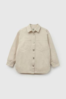 Sobre Camisa Beige  De Niña SMGB0277V26