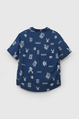 Imagen 2 del producto Camisa Azul Estampada De Niño CAVS0951V26