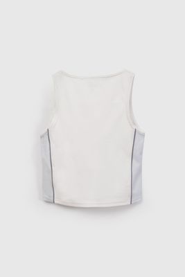 Imagen 2 del producto Polera Blanca Deportiva De Niña POPY0409V26