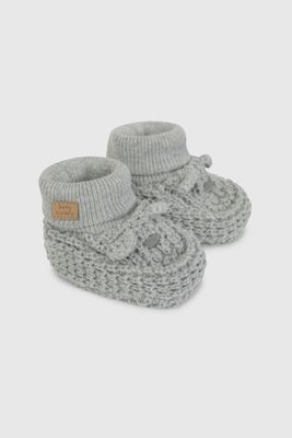 Zapato Tejido Gris 19030311V26