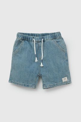 Imagen 2 del producto Bermuda Jeans Celeste De Niño BDME0340V26