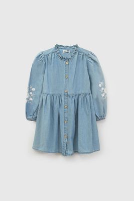 Vestido Celeste Niña Colloky