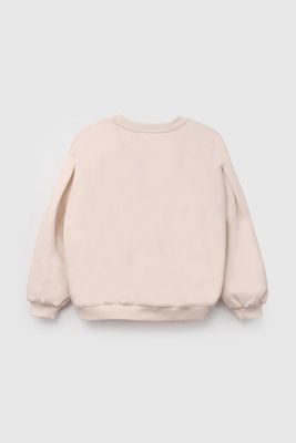 Imagen 2 del producto Polerón Flores Beige De Niña PLPO5075V26