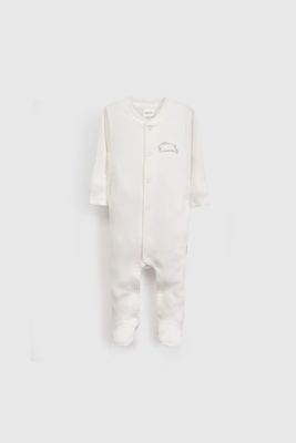 Imagen 1 del producto Osito Blanco Bordado Unisex OLPUU109V26