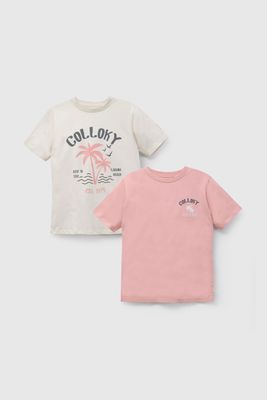 Imagen 2 del producto Pack Dos Poleras Colloky Estampada De Niño