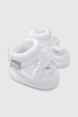 Pantufla Blanca de Bebé