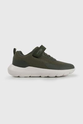 Imagen 2 del producto Zapatilla Sport de Niño Verde Caña Baja con Velcro y Cordón
