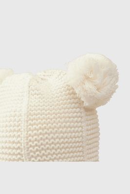 Imagen 2 del producto Gorro con Orejas Beige Niña