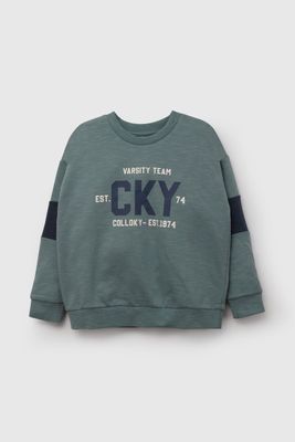 Imagen 2 del producto Polerón Colloky Verde De Niño PLPO7191V26