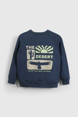 Imagen 2 del producto Polerón Azul Estampado De Niño PLPO1151V26