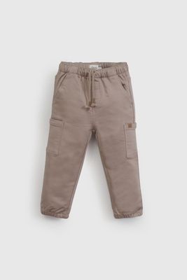 Pantalón Café De Niño PTAL0165V26