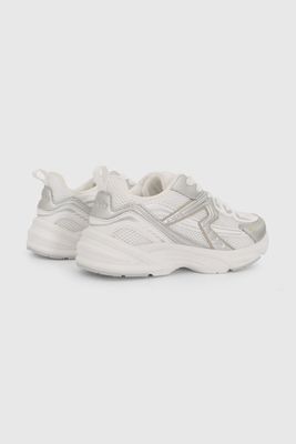 Imagen 2 del producto Zapatilla Urbana Blanca y Plateado 57240210V26 KID