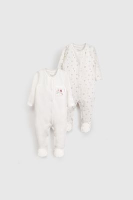 Pack Dos Ositos Blanco De Bebé OLPO0409V26