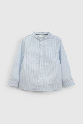 Camisa Blanca Cuello Mao De Niño CAOX0709V26