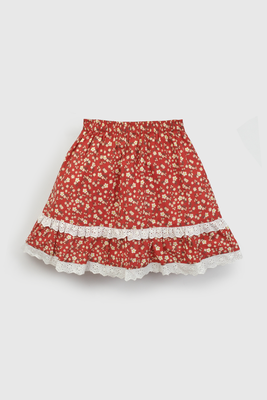 Falda Niña Rojo 57620 Colloky