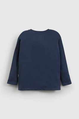 Imagen 2 del producto Polera Azul Colloky De Niño POJE7557V26