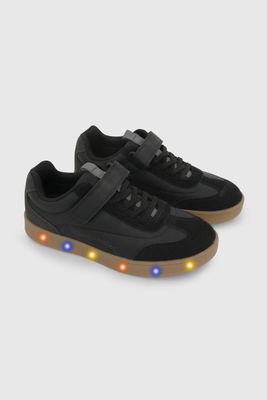 Imagen 1 del producto Zapatilla de Luces Negra de Niño talla 28 a 38 7209