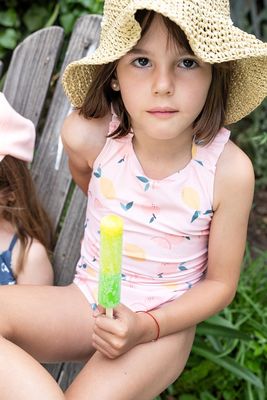 Imagen 2 del producto Traje De Baño Niña Naranjo 58252 Colloky