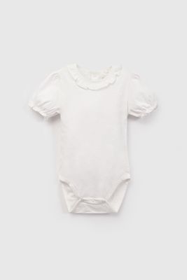 Imagen 2 del producto Conjunto Jardinera Y Body Flores Rosado De Niña COPO0629V26