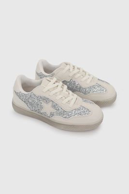 Zapatilla Estrella Plateada Niña 57560208V26