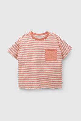 Polera Básica Rayada De Niño POJE4185V26