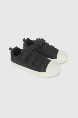 Zapatilla de Lona Negra 57090301V26