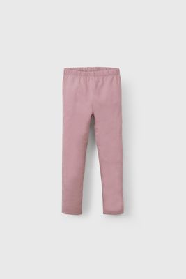 Pata Leggin Morada de Niña en Polycotton Talla 3 a 12 años 6631
