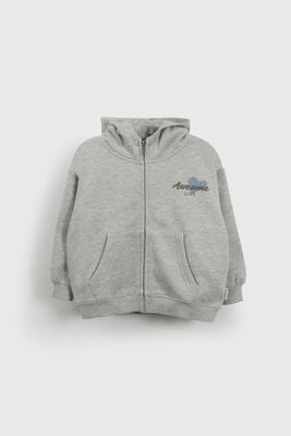 Imagen 1 del producto Polerón Gris con Cierre