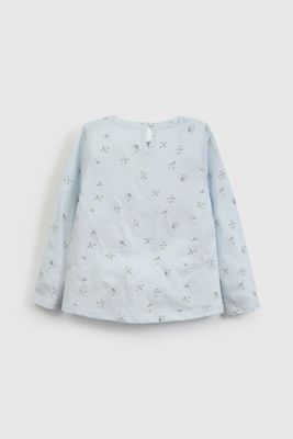 Imagen 2 del producto Polera Celeste Colloky De Niña P1JE0640V26