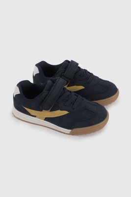 Zapatilla Urbana Azul y Mostaza 57290250V26 KID