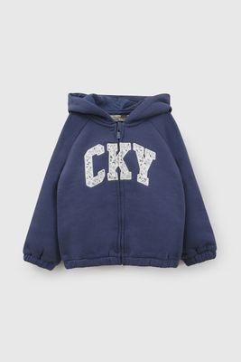 Polerón Niña Azul 7765 Colloky