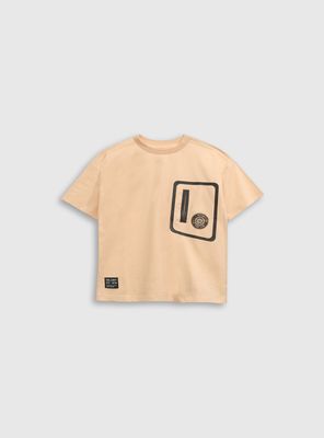 Polera Niño Naranjo 54651 Colloky