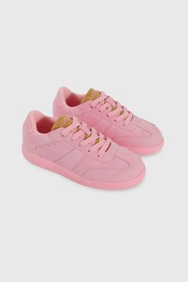 Zapatilla Lifestyle de Niña Fucsia Caña Baja con Cordón