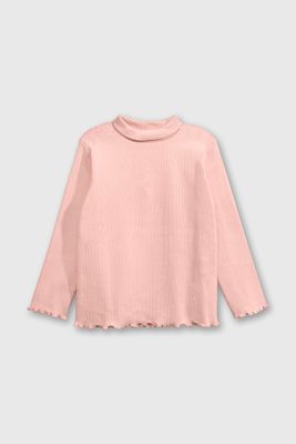 Beatle Liso Algodón Rosado para bebé de 3/6 a 36 Meses